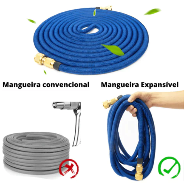 Mangueira Expansiva™ - KIT DE MANGUEIRA EXPANSIVA (BRINDE PARA OS 100 PRIMEIROS)