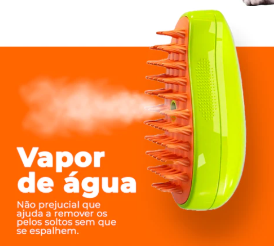 [COMPRE 1 LEVE 2] - KIT 2 ESCOVAS PET A VAPOR - VAPORPET™