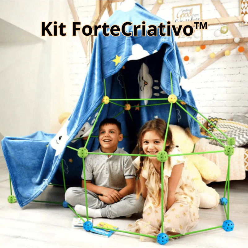 ForteCriativo™ - KIT DE CONSTRUÇÃO INFANTIL (BRINDE PARA OS 100 PRIMEIROS)