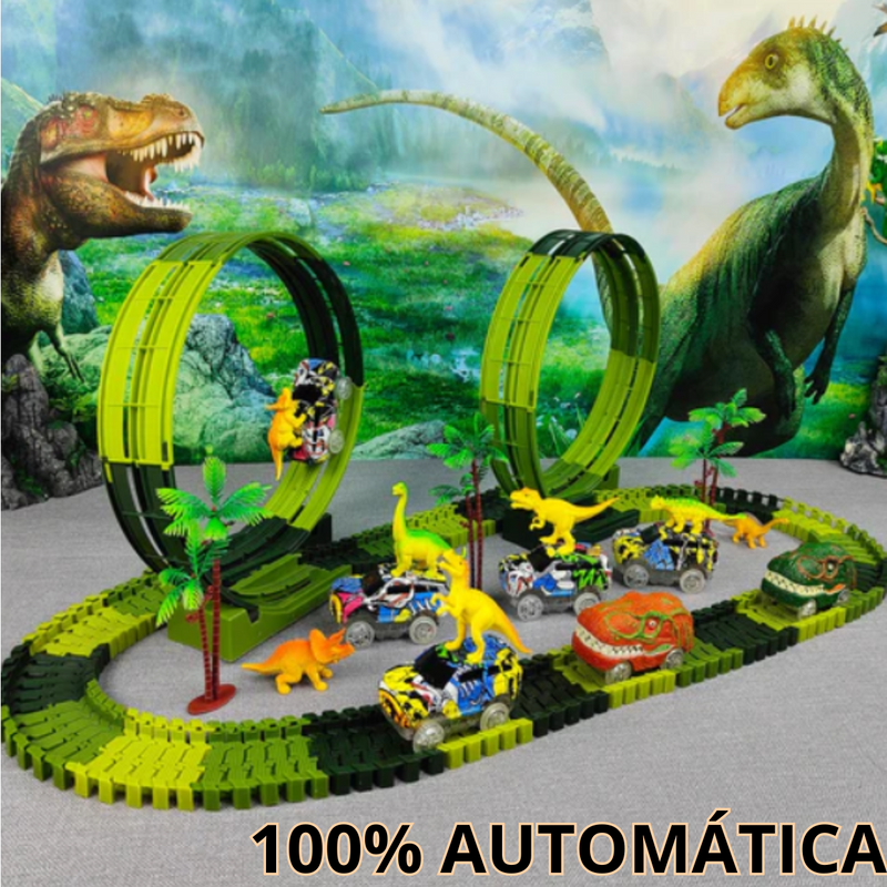 Mega Pista de Dinossauros™ - KIT PISTA DE DINOSSAUROS (COM BRINDE PARA OS 100 PRIMEIROS)